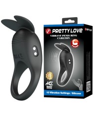 PRETTY LOVE - CARLTON ANNEAU PÉNIS AVEC STIMULATEUR CLITORIAL