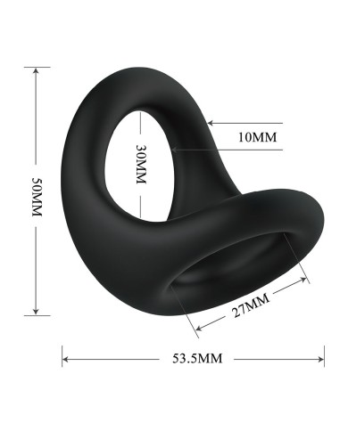 CRAZY BULL - NESTOR ANNEAU ERGONOMIQUE POUR PÉNIS ET TESTICULES