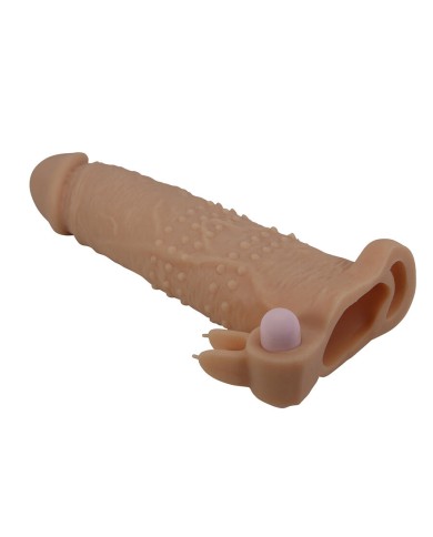 PRETTY LOVE - QUILLON MANCHON PÉNIS AVEC STIMULATEUR CLITORIAL ET VIBRATION