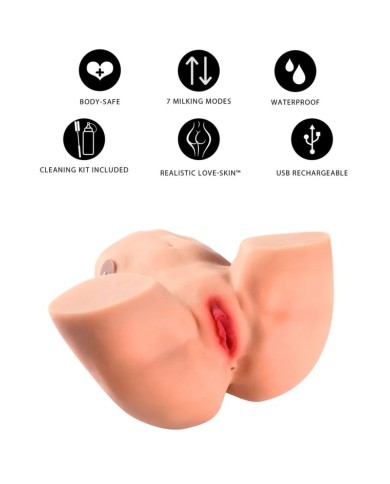 DÉSIR CACHÉ - MASTURBATEUR FÉMININ À TRASSE SERRÉ 6 KG