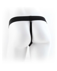 FETISH FANTASY SERIES - 7 STRAP-ON CREUX AVEC BILLES 17,8CM CHAIR