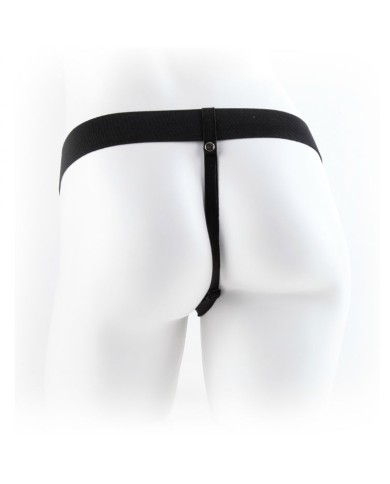 FETISH FANTASY SERIES - SANGLE CREUSE 9 AVEC BOULES 22,9 CM CHAIR