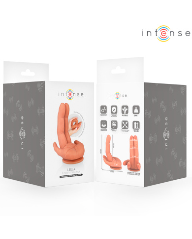 INTENSE - LEELA STIMULATEUR POINT G MAIN FLEXIBLE 12,6 CM