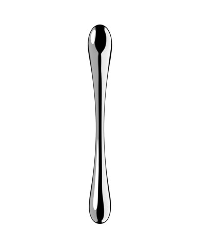 SATISFYER - COSMIC CREST 1 GODEMICHET DOUBLE EXTRÉMITÉ EN ACIER INOXYDABLE