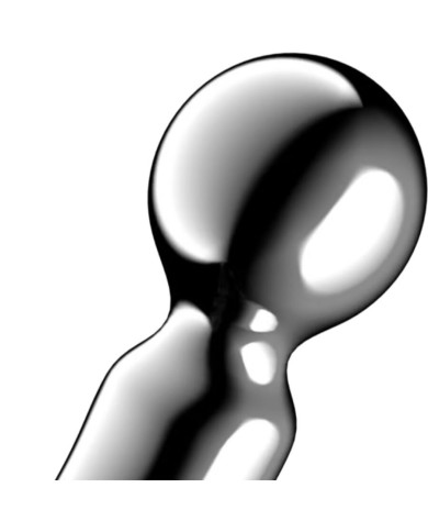 SATISFYER - STAR FORCE 2 GODEMICHET DOUBLE EN ACIER INOXYDABLE