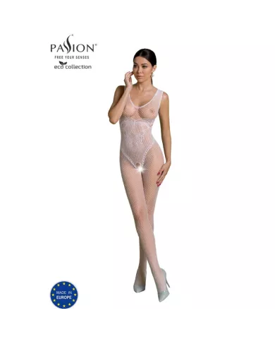 PASSION - BODYSTOCKING ECO COLLECTION ECO BS003 BLANC PASSION - BODYSTOCKING ECO COLLECTION ECO BS003 BLANC