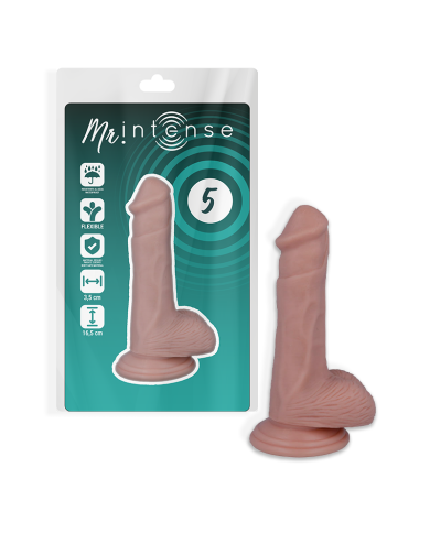MR INTENSE - 5 PÉNIS RÉALISTE 16.5 CM -O- 3.5 CM