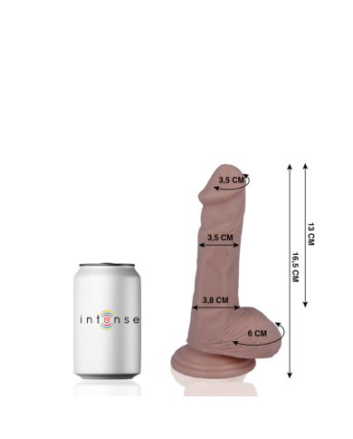 MR INTENSE - 5 PÉNIS RÉALISTE 16.5 CM -O- 3.5 CM