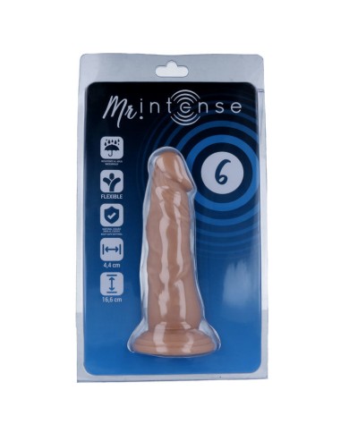 MR INTENSE - 6 PÉNIS RÉALISTE 16.6 CM -O- 4.4 CM