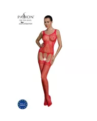 PASSION - BODYSTOCKING ECO COLLECTION ECO BS007 ROUGE PASSION - BODYSTOCKING ECO COLLECTION ECO BS007 ROUGE