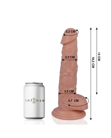 MR INTENSE - 13 PÉNIS RÉALISTE 18.5 CM -O- 3.2 CM