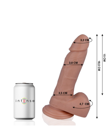 MR INTENSE - 14 PÉNIS RÉALISTE 18.5 CM -O- 3.8 CM
