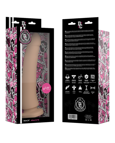 DELTA CLUB - TOYS GODE NATUREL MÉDICAL SILICONE 23 CM -O- 4.5 CM