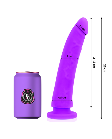 DELTA CLUB - TOYS GODE MÉDICAL LILAS SILICONE 23 CM -O- 4.5 CM