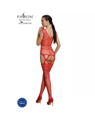 PASSION - BODYSTOCKING ECO COLLECTION ECO BS014 ROUGE