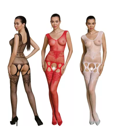 PASSION - BODYSTOCKING ECO COLLECTION ECO BS014 BLANC PASSION - BODYSTOCKING ECO COLLECTION ECO BS014 BLANC