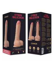 CYBER SILICOCK - CONNOR SILICONE LIQUIDE SOUPLE ULTRA RÉALISTE 20.5 CM -O- 3.7 CM