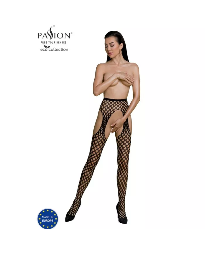PASSION - BODYSTOCKING ECO COLLECTION ECO S003 NOIR PASSION - BODYSTOCKING ECO COLLECTION ECO S003 NOIR