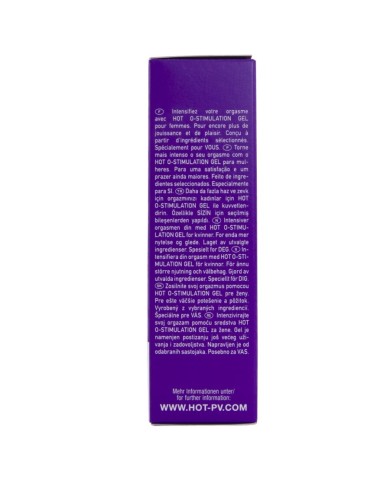 HOT - GEL STIMULANT L'ORGASME POUR FEMMES 15 ML