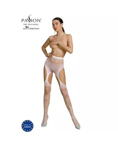 PASSION - BODYSTOCKING ECO COLLECTION ECO S005 BLANC