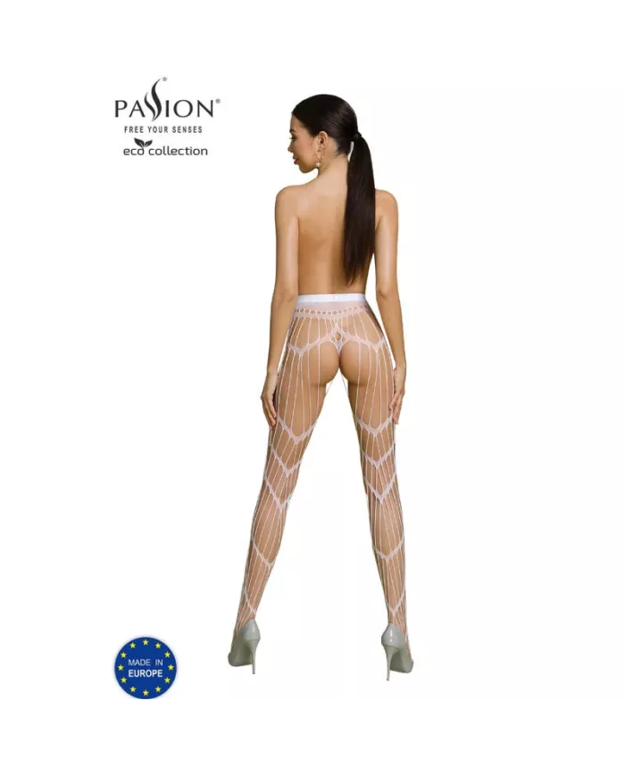 PASSION - BODYSTOCKING ECO COLLECTION ECO S006 BLANC PASSION - BODYSTOCKING ECO COLLECTION ECO S006 BLANC