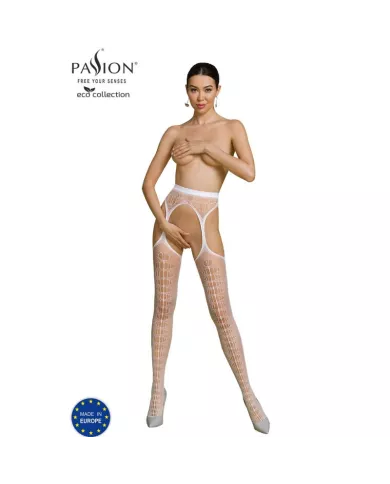 PASSION - BODYSTOCKING ECO COLLECTION ECO S008 BLANC