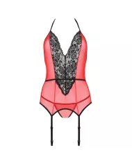 PASSION - PEONIA CORSET LIGNE ÉROTIQUE ROUGE S/M PASSION - PEONIA CORSET LIGNE ÉROTIQUE ROUGE S/M