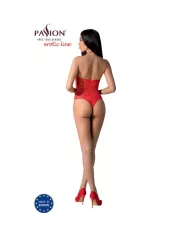 PASSION - BS094 BODYSTOCKING ROUGE TAILLE UNIQUE PASSION - BS094 BODYSTOCKING ROUGE TAILLE UNIQUE