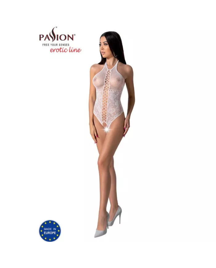 PASSION - BS094 BODYSTOCKING BLANC TAILLE UNIQUE PASSION - BS094 BODYSTOCKING BLANC TAILLE UNIQUE