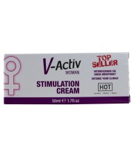 HOT - CRÈME STIMULANTE V-ACTIV POUR FEMMES 50 ML
