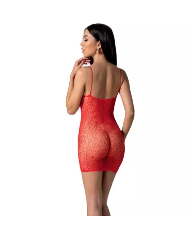 PASSION - BS096 BODYSTOCKING ROUGE TAILLE UNIQUE