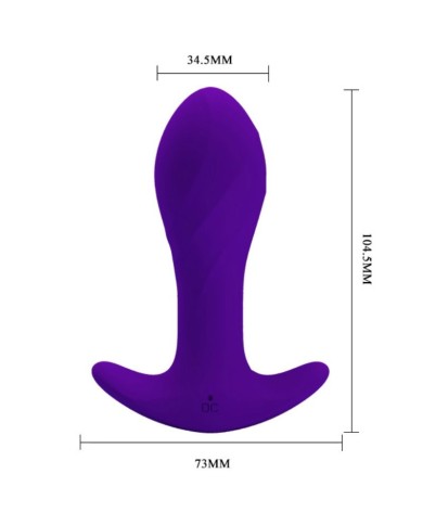 PRETTY LOVE - VIBRATEUR ANAL LILAS