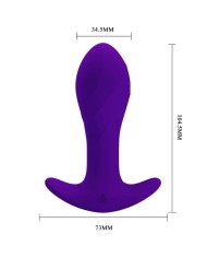 PRETTY LOVE - VIBRATEUR ANAL LILAS