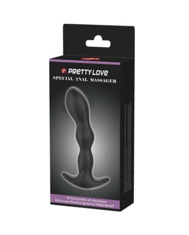 PRETTY LOVE - MASSEUR ANAL 12 MODES DE VIBRATION
