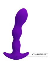 PRETTY LOVE - MASSAGER ANAL 12 MODES DE VIBRATION LILAS