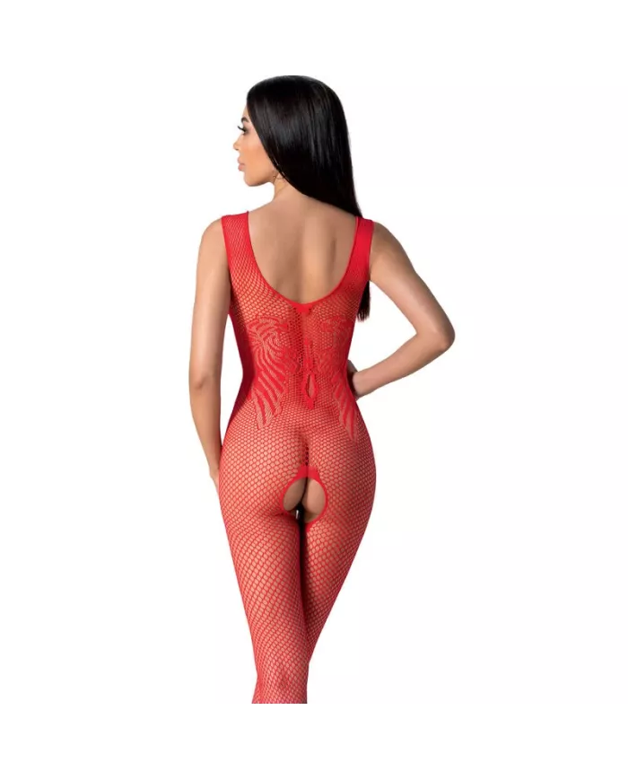 PASSION - BS098 BODYSTOCKING ROUGE TAILLE UNIQUE PASSION - BS098 BODYSTOCKING ROUGE TAILLE UNIQUE