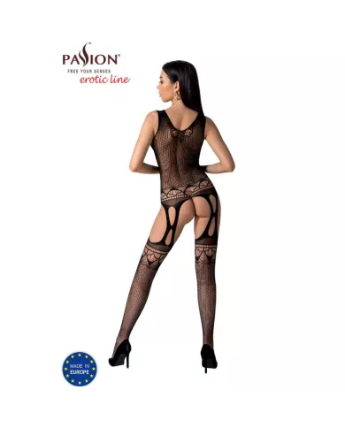 PASSION - BS099 BODYSTOCKING NOIR TAILLE UNIQUE