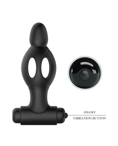 MR PLAY - PLUG ANAL EN SILICONE AVEC VIBRATION