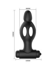 MR PLAY - PLUG ANAL EN SILICONE AVEC VIBRATION