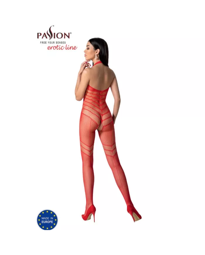 PASSION - BS100 BODYSTOCKING ROUGE TAILLE UNIQUE PASSION - BS100 BODYSTOCKING ROUGE TAILLE UNIQUE