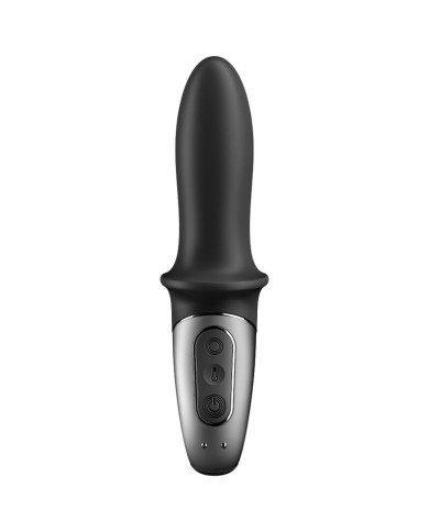 SATISFYER - APPLICATION DE VIBRATEUR ANAL HOT PASSION NOIR