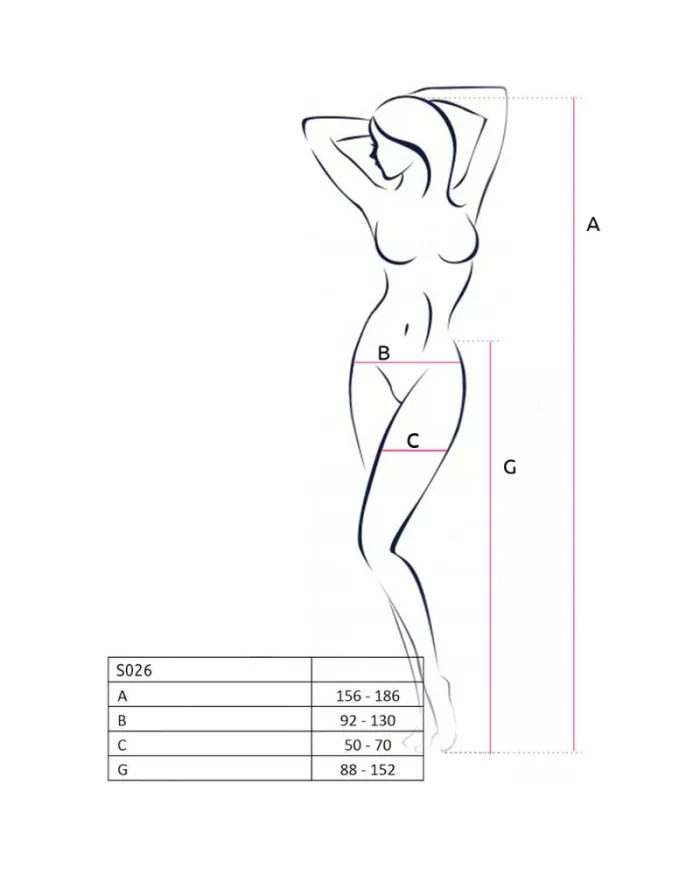 PASSION - S026 BAS BLANCS AVEC JARRETIÈRE TAILLE UNIQUE PASSION - S026 BAS BLANCS AVEC JARRETIÈRE TAILLE UNIQUE
