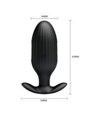 PRETTY LOVE - PLUG ANAL CONTRÔLÉ PAR APPLICATION JEFFERSON NOIR
