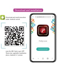 PRETTY LOVE - PLUG ANAL CONTRÔLÉ PAR APPLICATION JEFFERSON NOIR