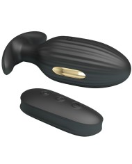 PRETTY LOVE - VIBRATEUR ANAL RECHARGEABLE KELLY PLUG NOIR