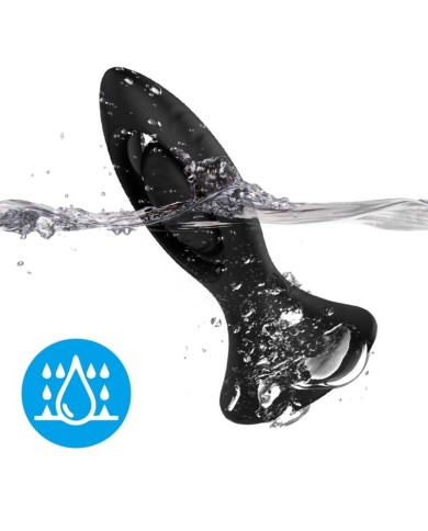 ARMONY - VIBRATEUR & PLUG ANAL SILICONE NOIR