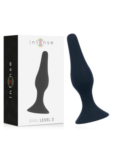 INTENSE - ANAL NIVEAU 3 12,5CM NOIR