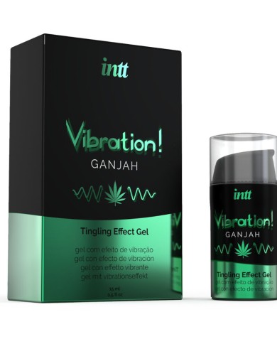 INTT - PUISSANT STIMULANT INTIME GEL VIBRANT LIQUIDE CANNABIS 15ML