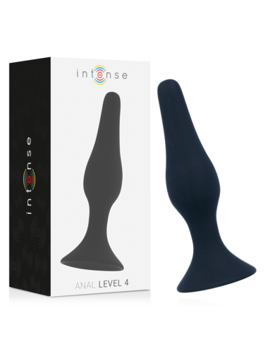 INTENSE - ANAL NIVEAU 4 15,5CM NOIR