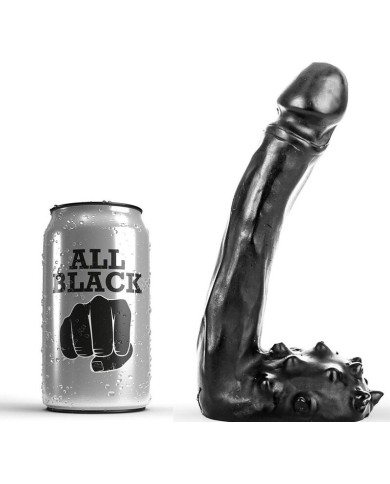 ALL BLACK - GODE RÉALISTE 19 CM